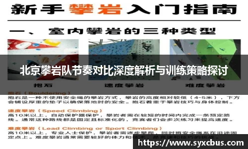 北京攀岩队节奏对比深度解析与训练策略探讨