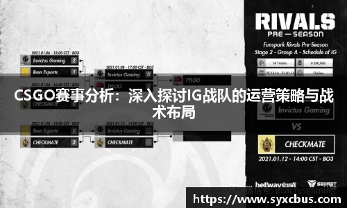 CSGO赛事分析：深入探讨IG战队的运营策略与战术布局